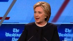 Hillary Clinton Democratic debate Miami 01