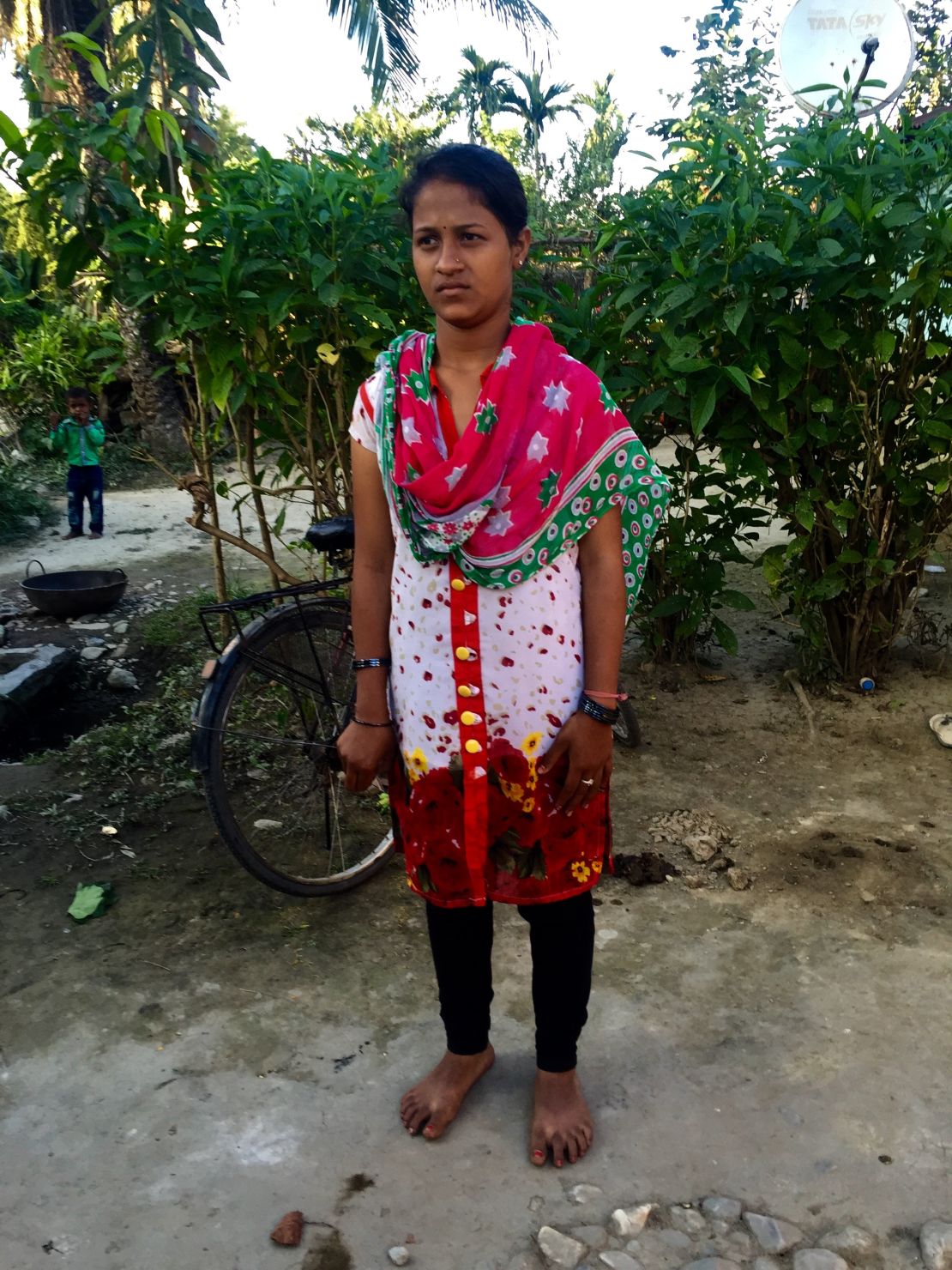 Manju Gaur left her home village in rural tea-producing India to find her sister in Delhi.