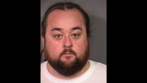 Austin Lee Russell, aka "Chumlee" from the TV show "Pawn Stars," was arrested Wednesday, March 9, in Las Vegas. He was charged with possession of a firearm and numerous narcotics charges.