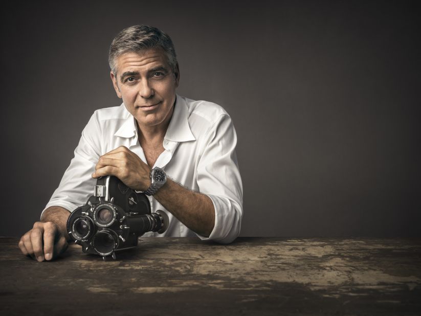 George Clooney has been a long-term ambassador for Omega, a company which has driven a policy of building strong celebrity relationships over years.