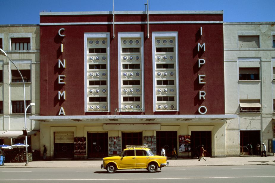 Asmara's architecture was influenced by an Italian movement known as Futurism. Prisons, cafes and cinemas, like The Impero Cinema, drew from the modernist ideas creating a unique architectural landscape. Eritreans are proud of this heritage. In 2001 the Cultural Assets Rehabilitation Project started to document the city's buildings. 