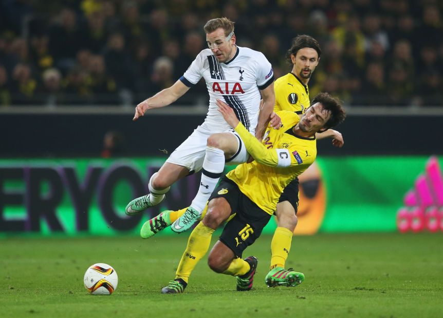 Tottenham v Dortmund background, UEFA Champions League
