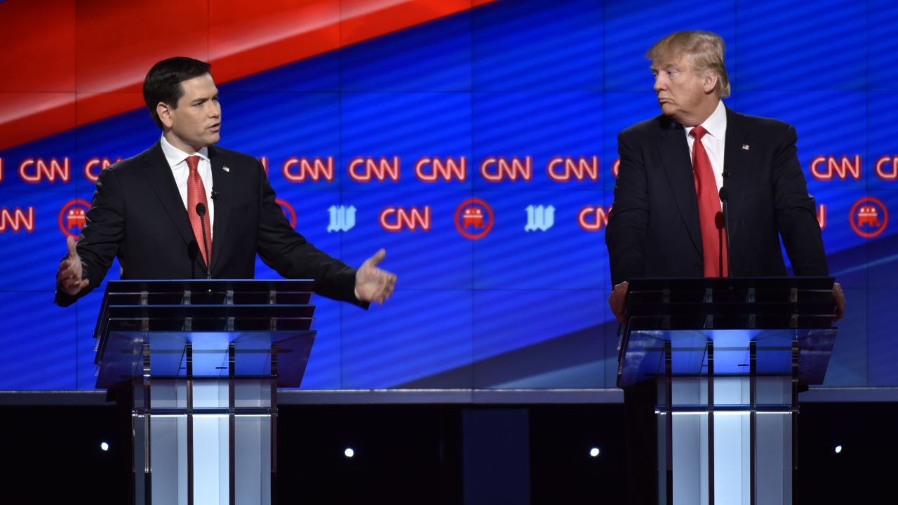 CNN Republican Debate at the University of Miami.