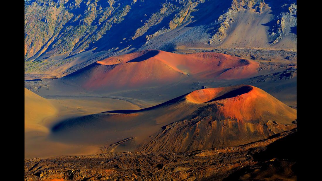 Haleakala, shown here, was made a separate national park in 1961, and Hawaii National Park was renamed Hawai'i Volcanoes National Park that same year.