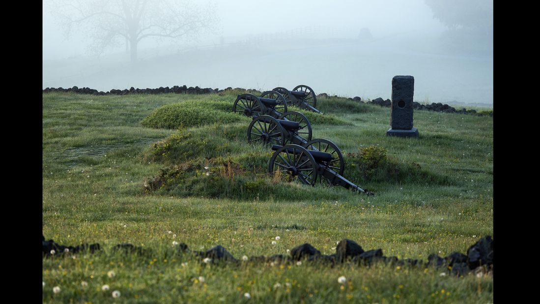 The War Department properties at Gettysburg joined the park service during that reorganization, but their history dates back to shortly after the Civil War. 