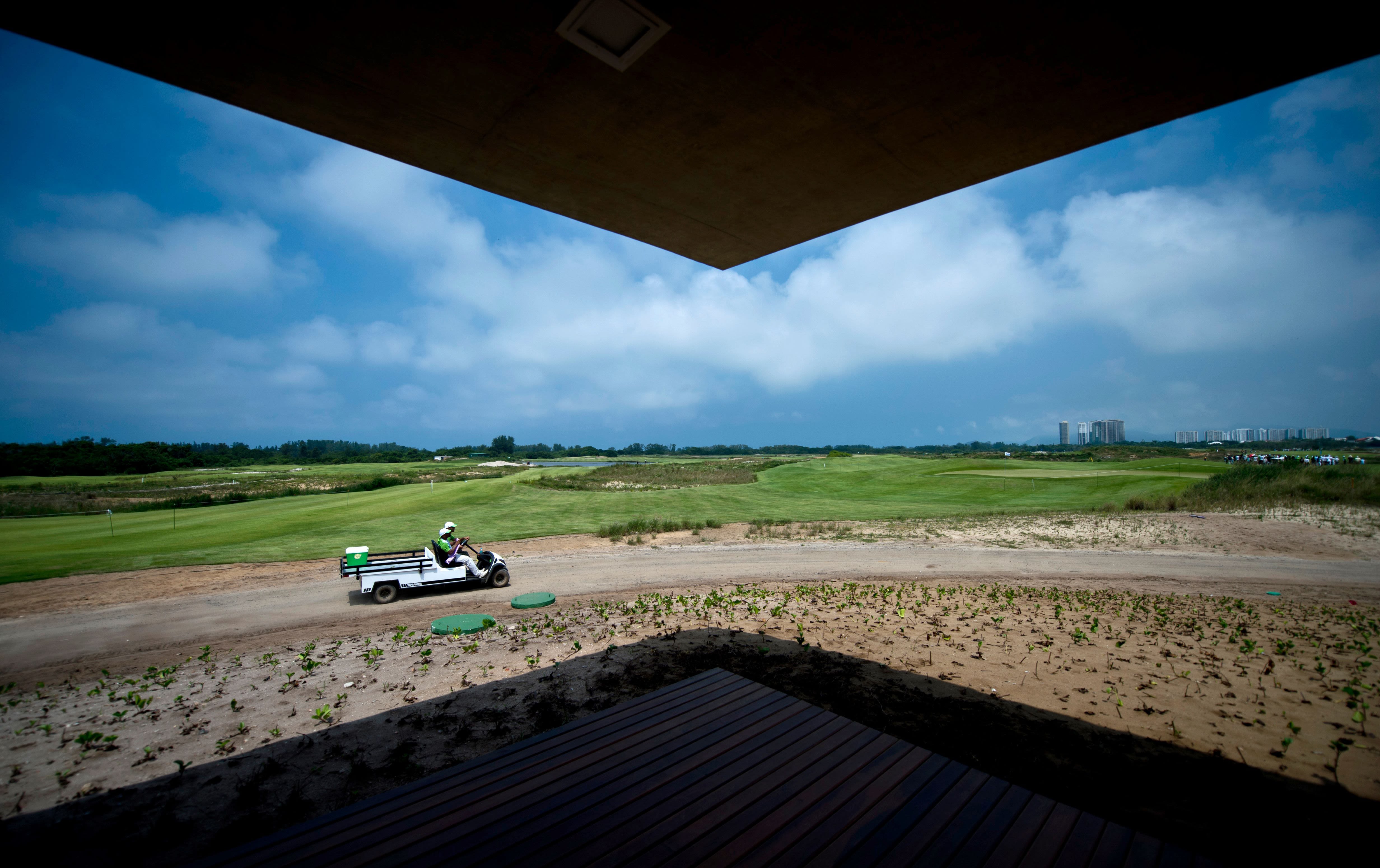 The course, which has been built on a nature reserve, has been dogged by controversy over land disputes and environmental concerns. But organizers say a recent report showed the course had actually contributed to the growth of local vegetation.