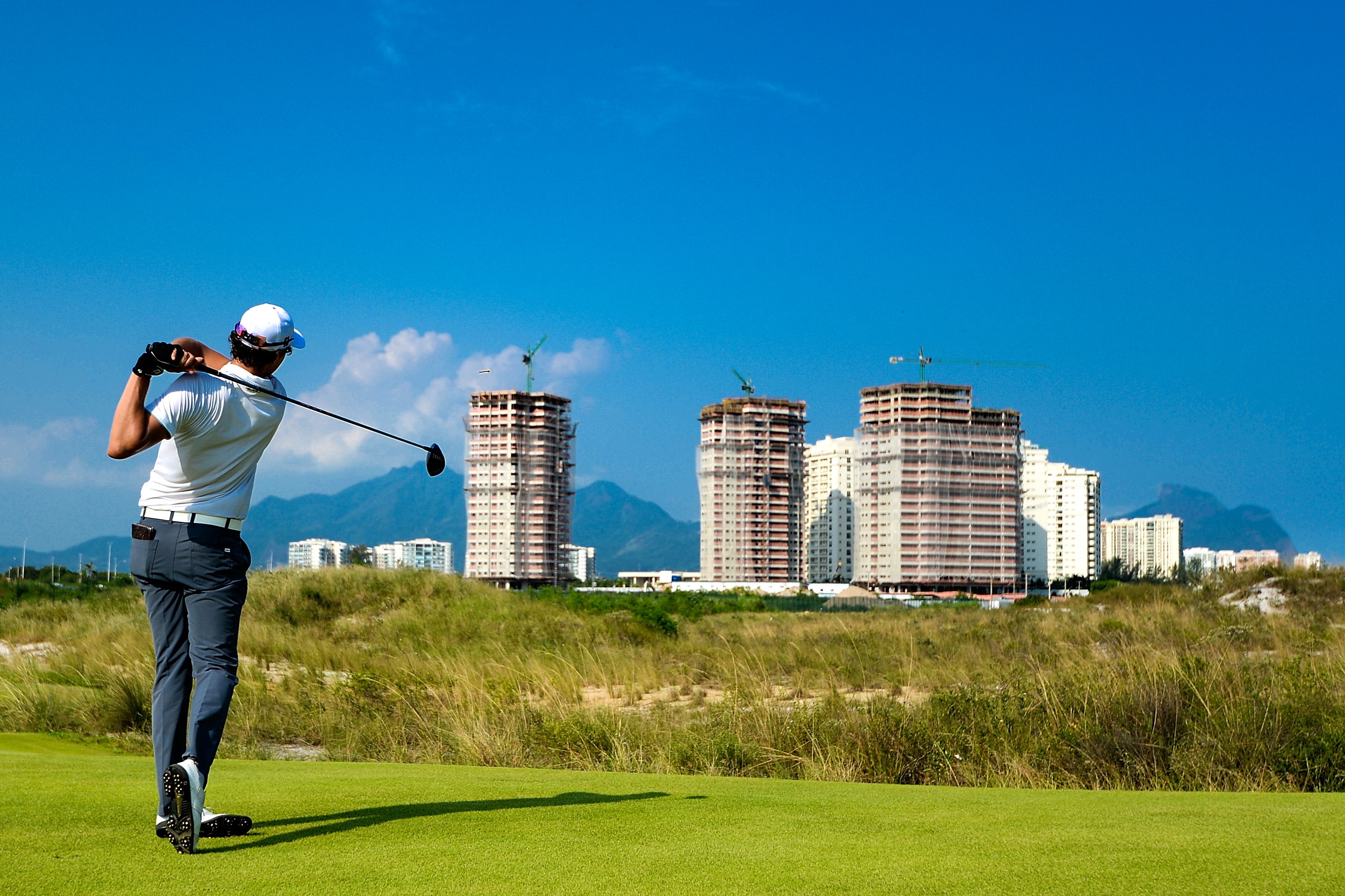 Alexandre Rocha, a former PGA Tour player, was the man to strike the first ball at the event. He said: "I never had the chance before to inaugurate a course before and it's something that no one can take away from me, a really cool thing that will always be with me."