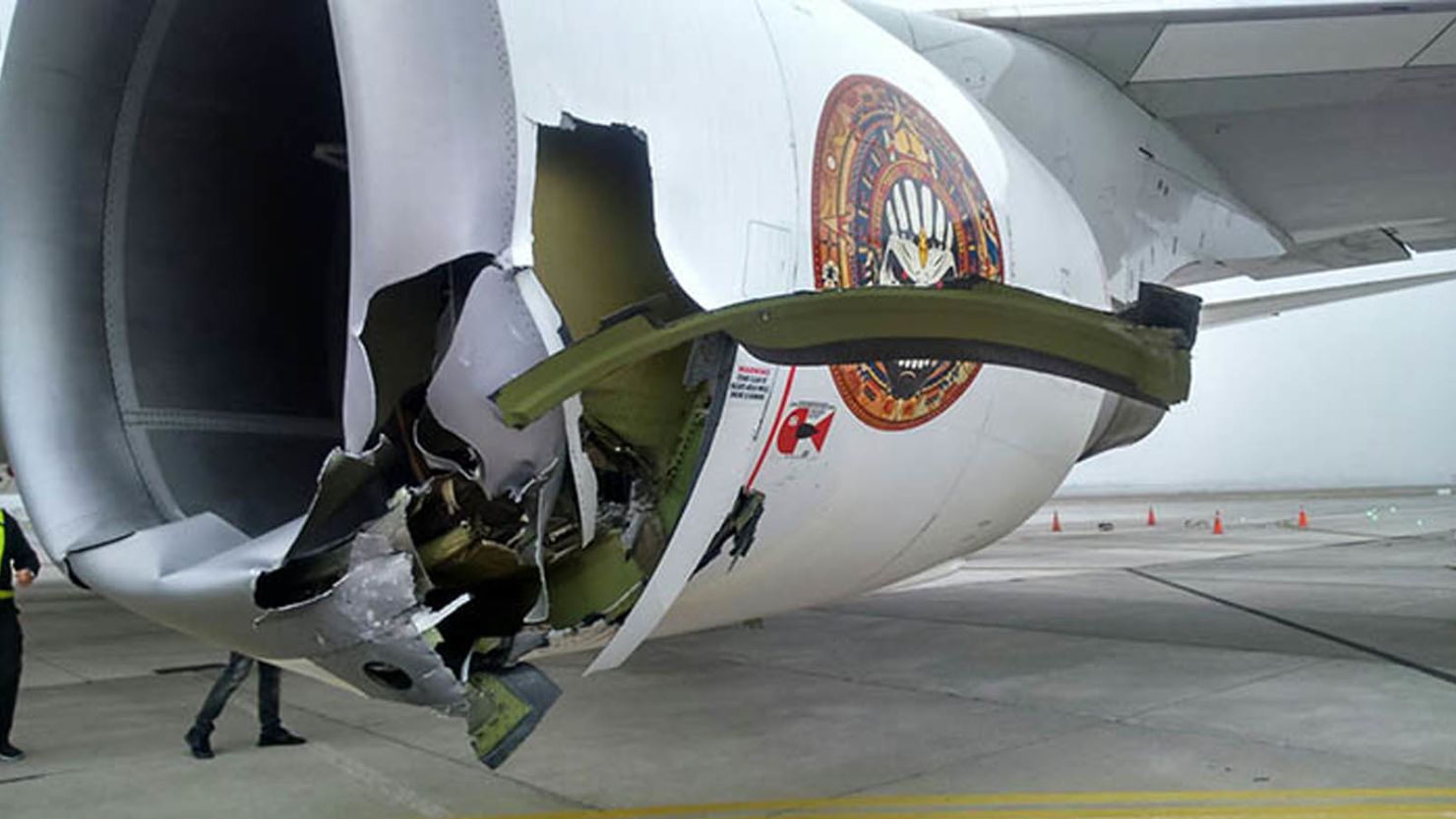 iron maiden plane damage