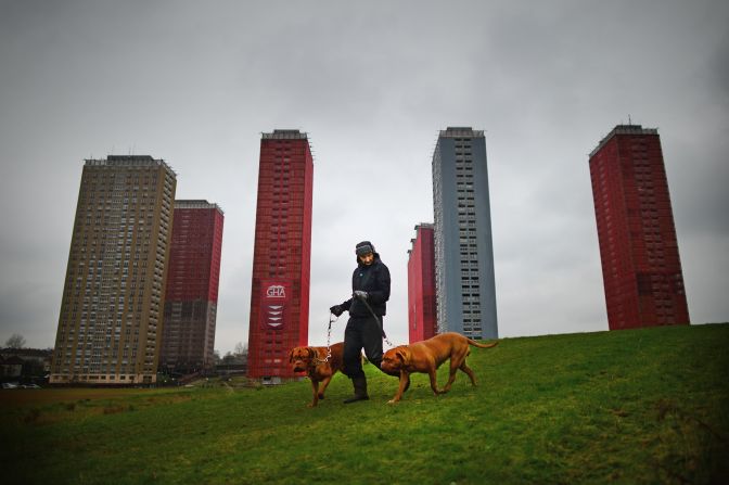Partly razed in 2014 in a mere 15 seconds, the Red Road Flats in Glasgow were torn down as part of the opening ceremony for that year's Commonwealth Games. Opening in 1971 at a cost of £6 million and designed by Sam Bunton & Associates, it featured in the BAFTA and Cannes-winning film "Red Road" (2006).<br /><br />