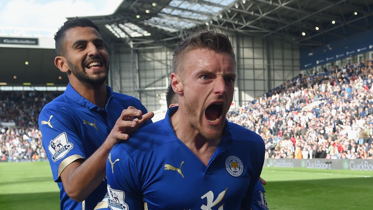 Vardy and Mahrez have been key players in Leicester's charge to the top.