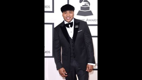 LL Cool J poses on the red carpet before the <a href="http://www.cnn.com/2016/02/15/entertainment/grammys-2016-feat/index.html" target="_blank">58th Grammy Awards</a> on Monday, February 15.