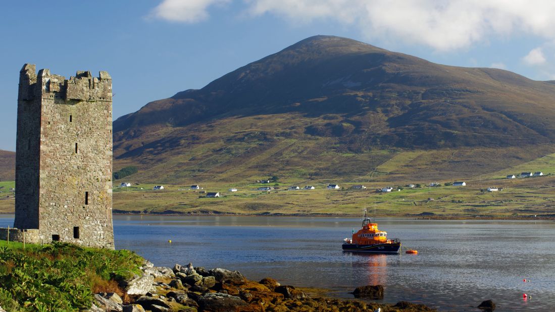 <strong>Achill Island (Mayo): </strong>Achill is the largest island off the coast of Ireland and is home to a population of fewer than 3,000 people. The land here is mostly peat bog. 