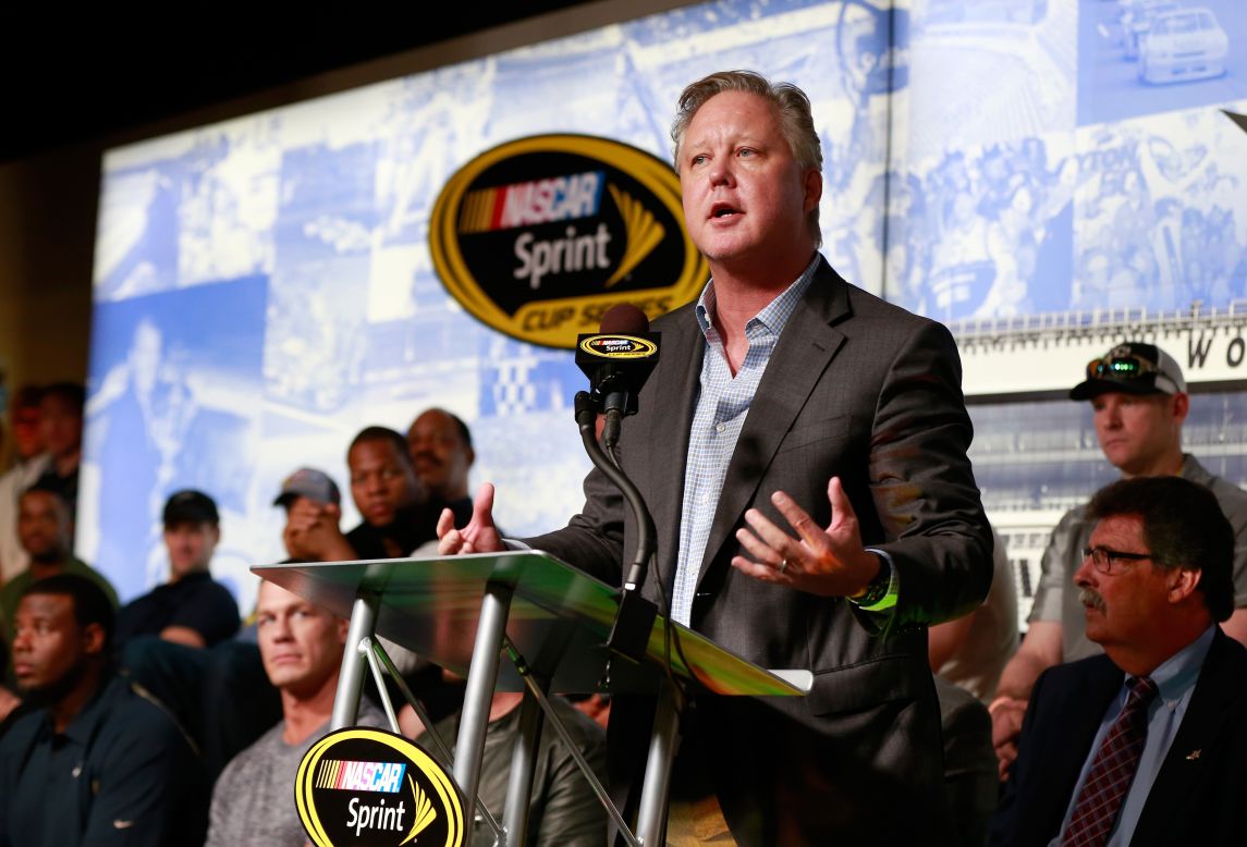 Trump interpreted an endorsement from NASCAR CEO Brian France as one representative of the entire sport: "NASCAR endorsed Trump, can you believe that?" he erroneously said at a North Carolina rally, according to Politifact. 