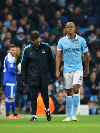 The victory came at a cost though as captain Vincent Kompany trudged off after just six minutes with yet another injury. 