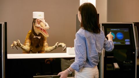 The rise of the robots has sparked concerns that machines could put travel and tourism workers out of jobs. Dinosaurs are probably safe.