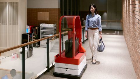 Travelzoo's European president, Richard Singer, points out that the Japanese robot hotel has humans working behind the scene. "I would be very surprised if we get to the point where hotels are entirely manned by robots." 