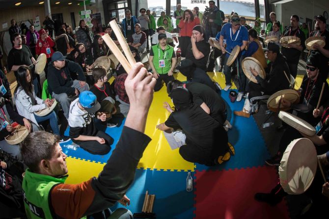 Dene Games are another sport rarely seen by mainstream audiences, but which feature prominently at the two-yearly competition.
