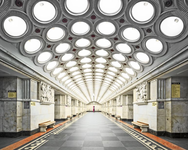 The Moscow Metro, which opened in 1935, was conceived by Joseph Stalin as part of his first Five-Year Plan to rapidly industrialize the Soviet Union. 