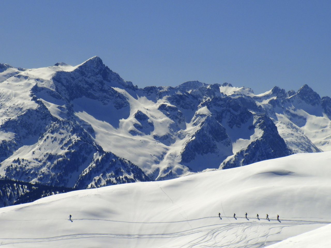 <strong>Baqueira-Beret (Spain):</strong> Baqueira-Beret, long cherished by Spanish skiers, is a decent-sized resort  -- 162 kilometers of groomed slopes and 36 lifts -- with an outstanding snow record because of the Atlantic influence.