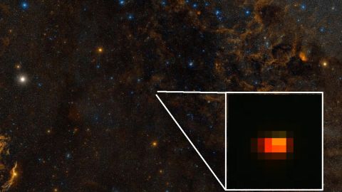 A movie of fast red flashes from V404 Cygni observed by the ULTRACAM fast imager on the William Herschel Telescope in the early morning hours of June 26, 2015.