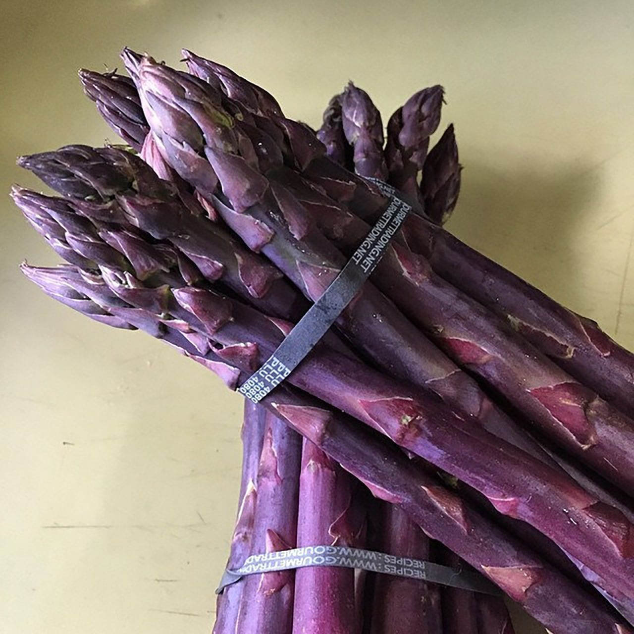 While it tastes the same as the white and green varieties, purple asparagus is rich in antioxidants. 