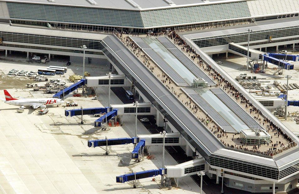 Chubu Centrair International Airport, 22 miles south of Nagoya in central Japan, is the world's No. 6 airport according to SkyTrax. 