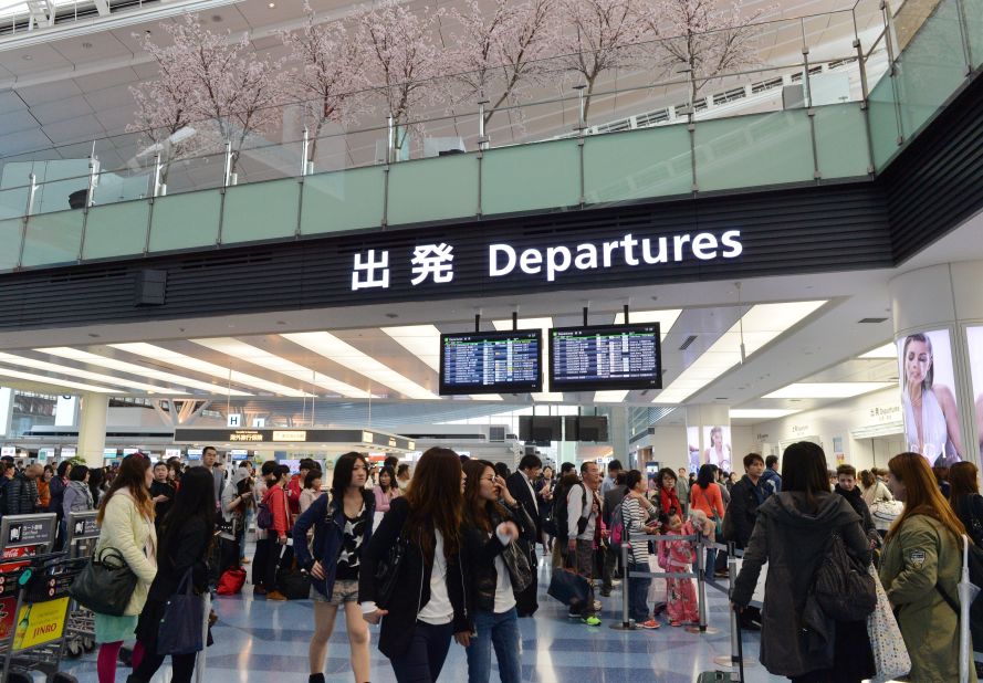 Tokyo's Haneda Airport, at No. 4, is one of three airports in Japan on this year's top 10 list.