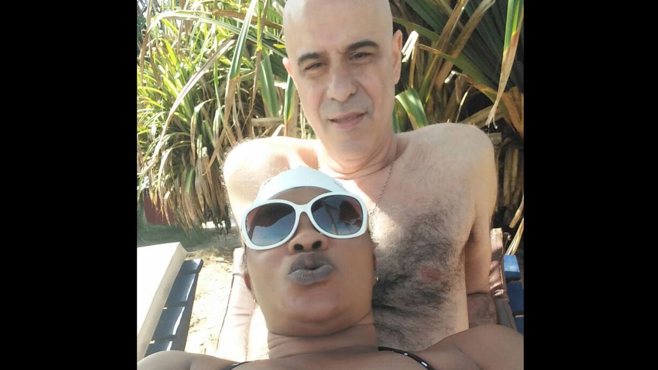 Mohammed Tawfeeq and Celene Gelate on the morning of the attacks.