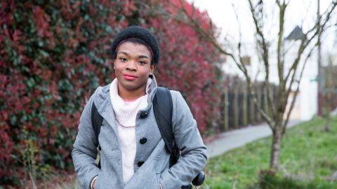 Before she could ask others to accept her, Marcelas Owens had to learn how to accept herself. She sums up her attitude toward life now with one word: "fearless."