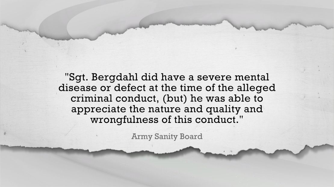 Bergdahl report