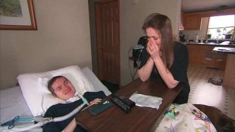 Troy Stone suffers from a rare genetic condition.