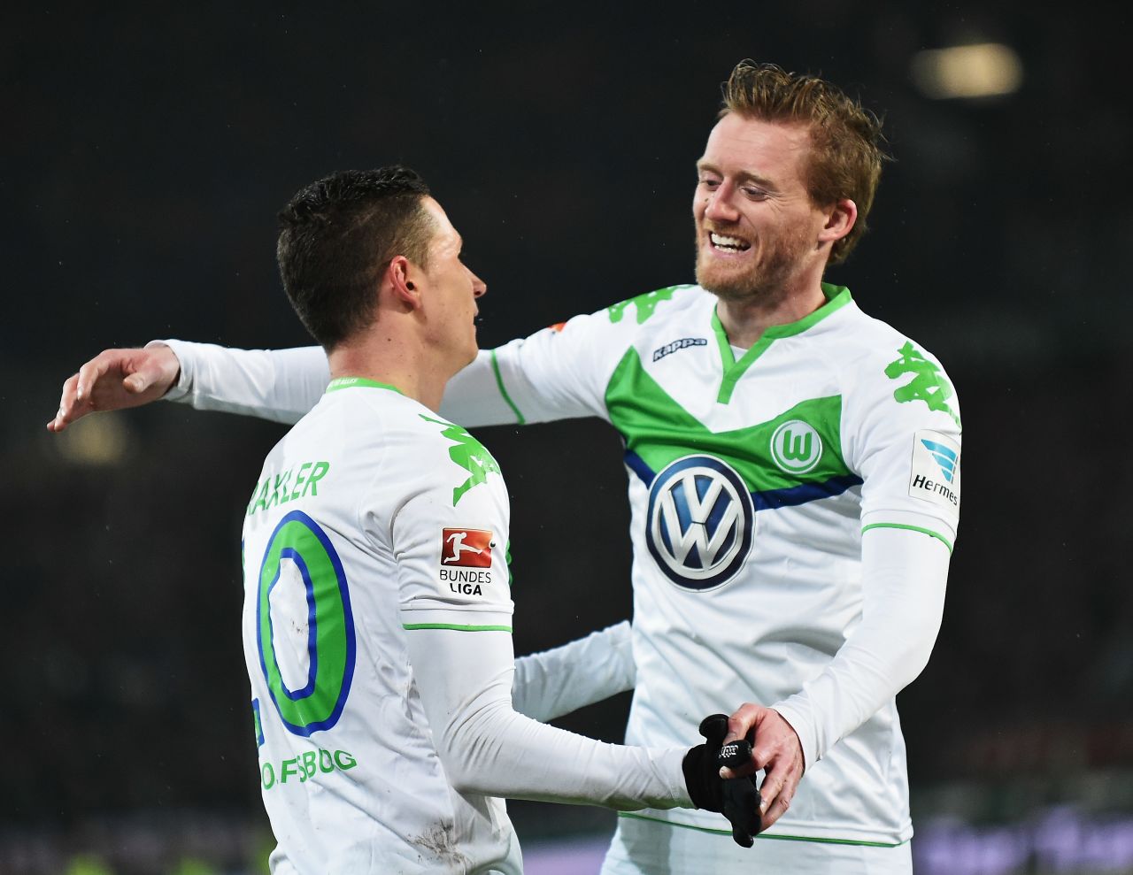 For Wolfsburg to have any chance, star midfielder Julian Draxler, left, will have to shine. 