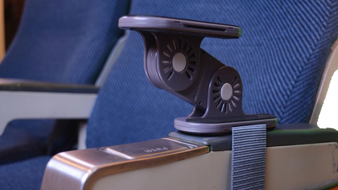 Could this device end armrest wrestling? Perhaps, but it might spark new arguments over who goes top and who goes bottom. 