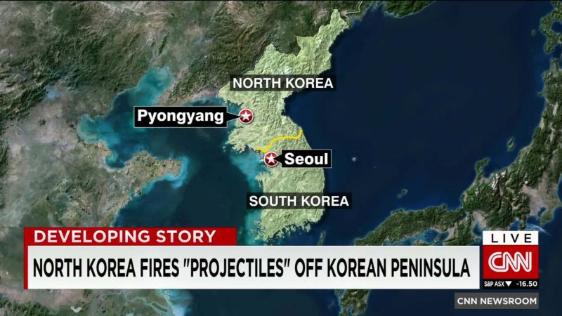 S. Korea: N. Korea Fires Projectiles | CNN