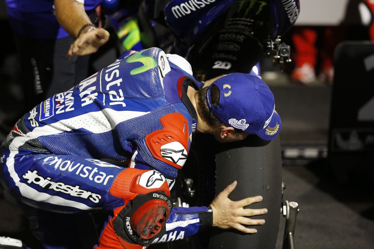 It was all about Lorenzo in the end, though, as the reigning champion crossed the line with seconds to spare.