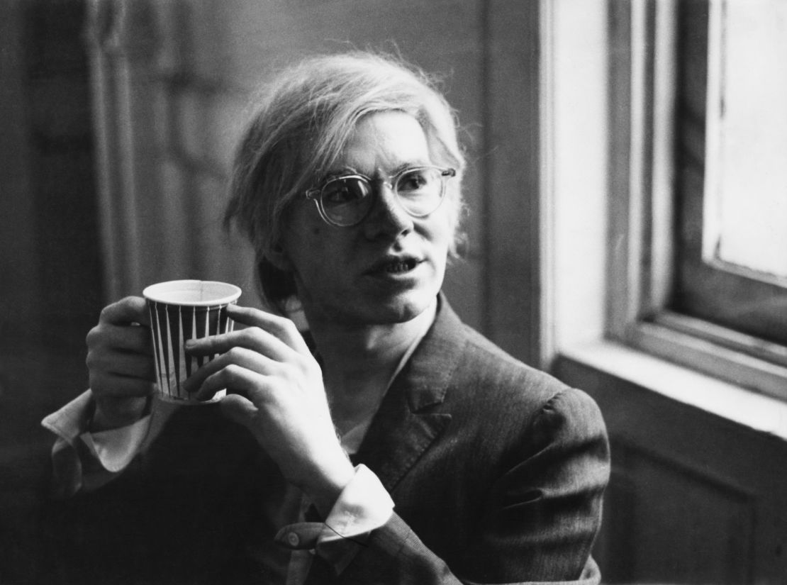 Andy Warhol pictured in 1971. 