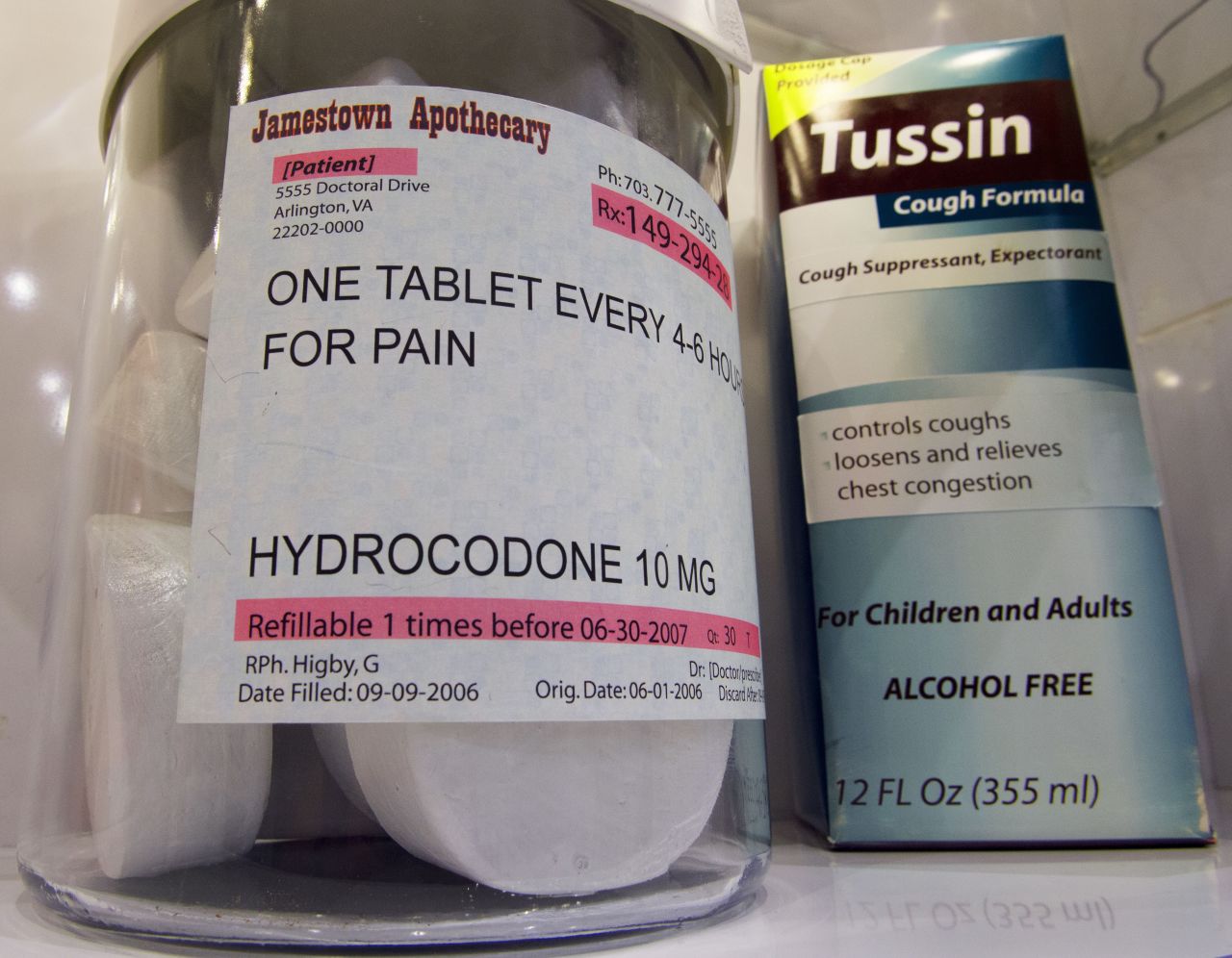 According to the U.S. Food and Drug Administration, hydrocodone (pictured) is the <a href="http://blogs.fda.gov/fdavoice/index.php/2014/10/re-scheduling-prescription-hydrocodone-combination-drug-products-an-important-step-toward-controlling-misuse-and-abuse/" target="_blank" target="_blank">most prescribed opioid in the U.S.</a> with an estimated 137 million prescriptions in 2013.