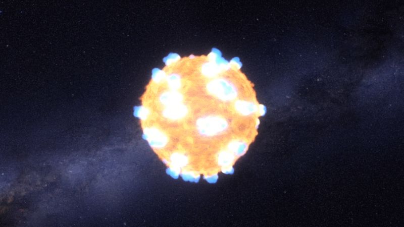Shockwave Of An Exploding Star Seen For The First Time Cnn