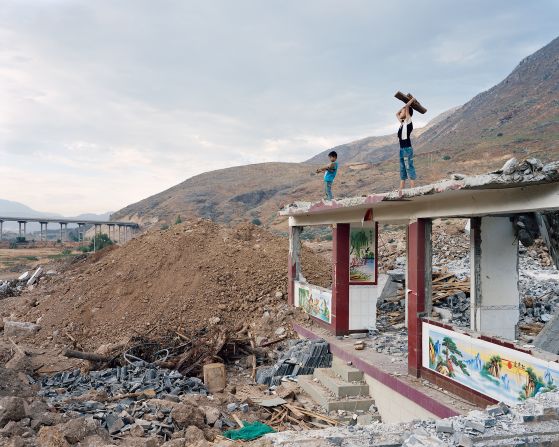 "Western photographers don't have this sentimental relationship with the Mother River, and I thought that by photographing more ordinary landscapes, I could try to subvert the known version of the Yangtze," Preston says. 