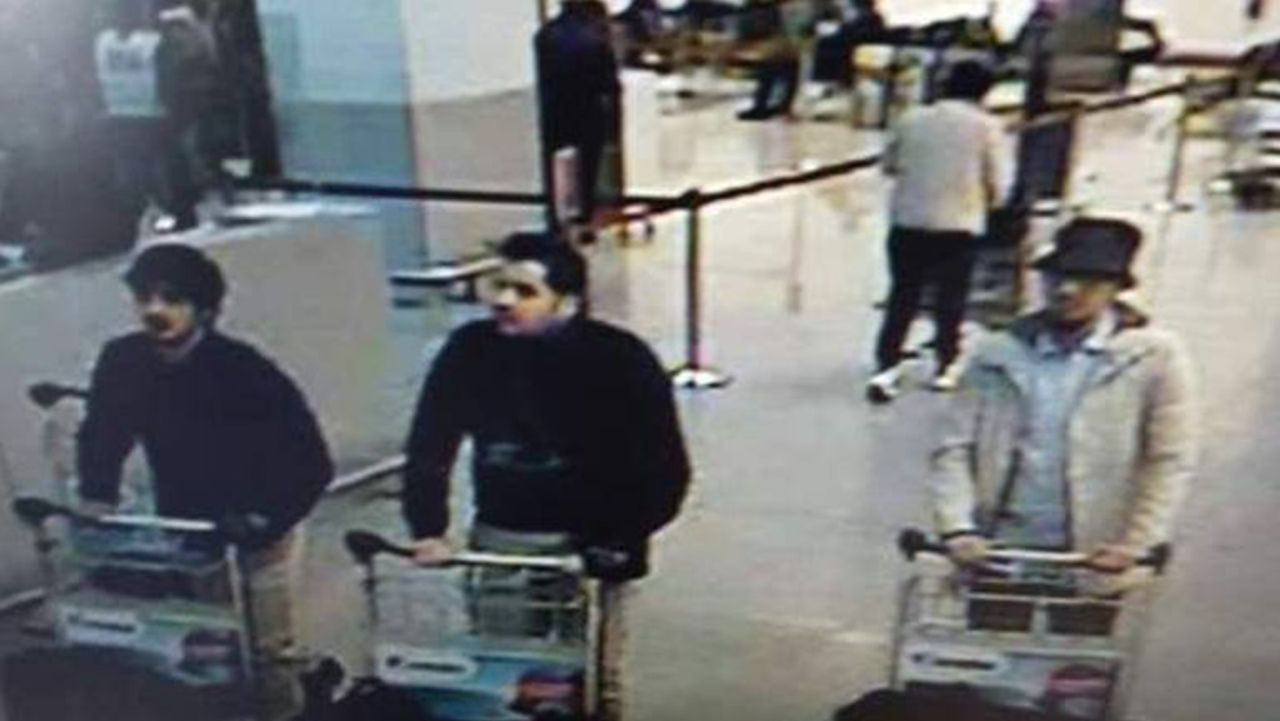 Begium Airport Suspects