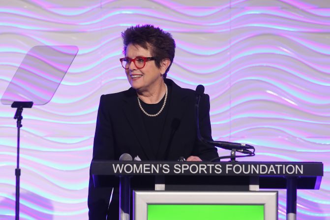 Billie Jean King, founder of the WTA and a tireless advocate for equal rights, was another who criticized Moore. "Disappointed in  Raymond Moore comments," the 12-time grand slam singles champion tweeted. "He is wrong on so many levels."