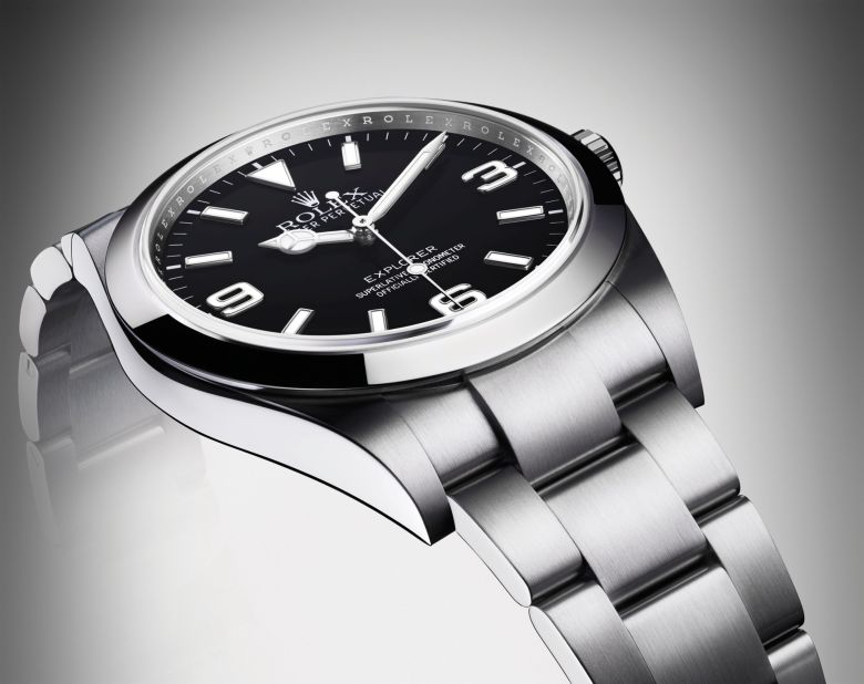 Rolex unveiled its 39 mm Oyster Perpetual Explorer, another in a series of watches that reflected the move to make pieces smaller.