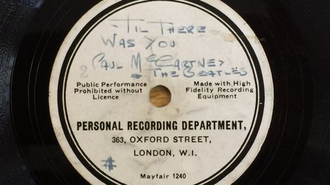 This rare Beatles record has sold at auction for $110,000.
