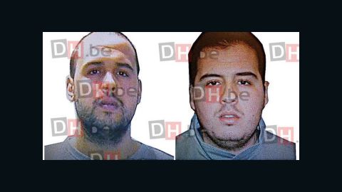 Brothers Khalid, left, and Ibrahim El Bakraoui are suspected in the attacks.