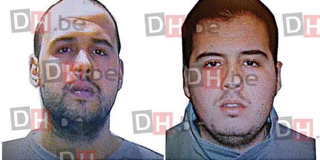 Brothers Khalid, left, and Ibrahim El Bakraoui are suspected in the attacks.