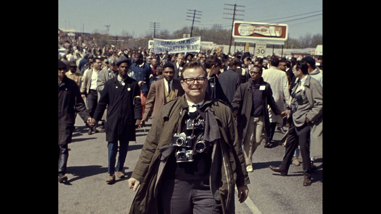 Adelman attends the <a href="http://www.cnn.com/2015/01/06/us/gallery/selma-bloody-sunday-1965/index.html" target="_blank">Selma-to-Montgomery civil rights march</a> in 1965. "When I photographed, I was intent on telling the truth as best I saw it and then to help in doing something about it," Adelman<a href="http://www.loc.gov/today/pr/2014/14-154.html" target="_blank" target="_blank"> told the Library of Congress.</a>