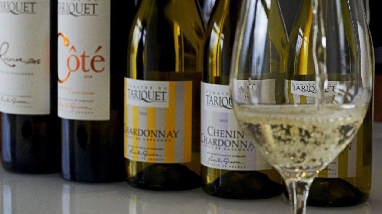 Gascony's 1,200 wineries produce more than 100 million bottles per year. Among them are dry, aromatic whites made from native grapes like petit manseng and ugni blanc.