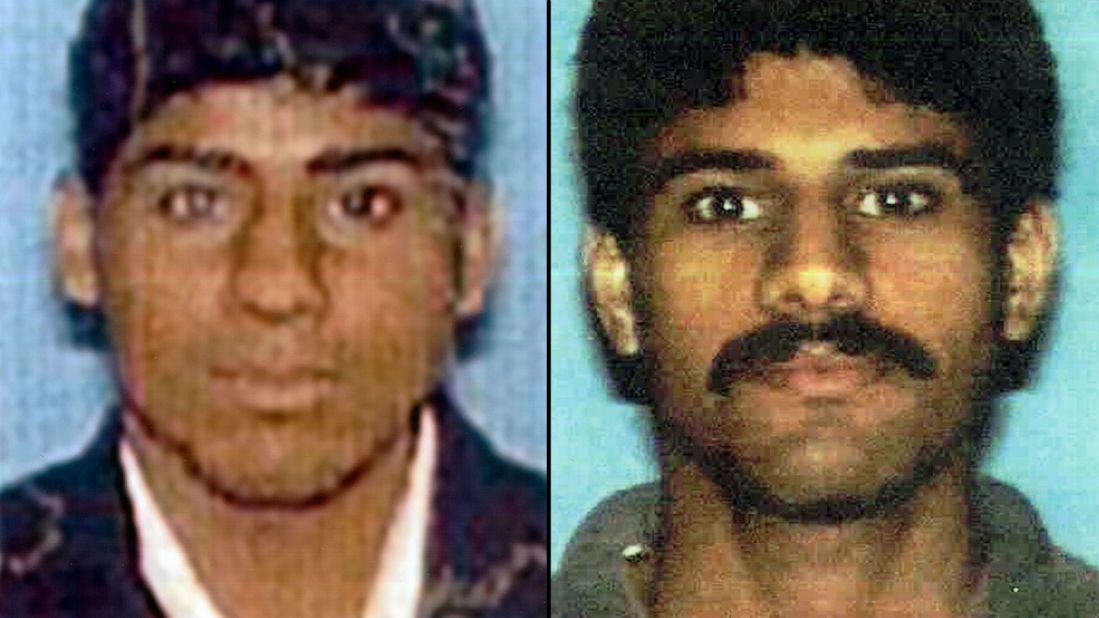 Salem al-Hazmi, left, and his brother Nawaf were aboard American Airlines Flight 77, which crashed into the Pentagon on September 11, 2001.