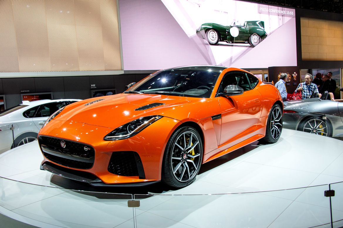 This is the first <a href="http://www.jaguar.com/" target="_blank" target="_blank">Jaguar</a> model from Jaguar Land Rover's new Special Vehicle Operations division. Its most striking feature is its 200 mile per hour top speed. Few owners will probably get to try that, though. It's powered by a 575-horsepower supercharged V8.