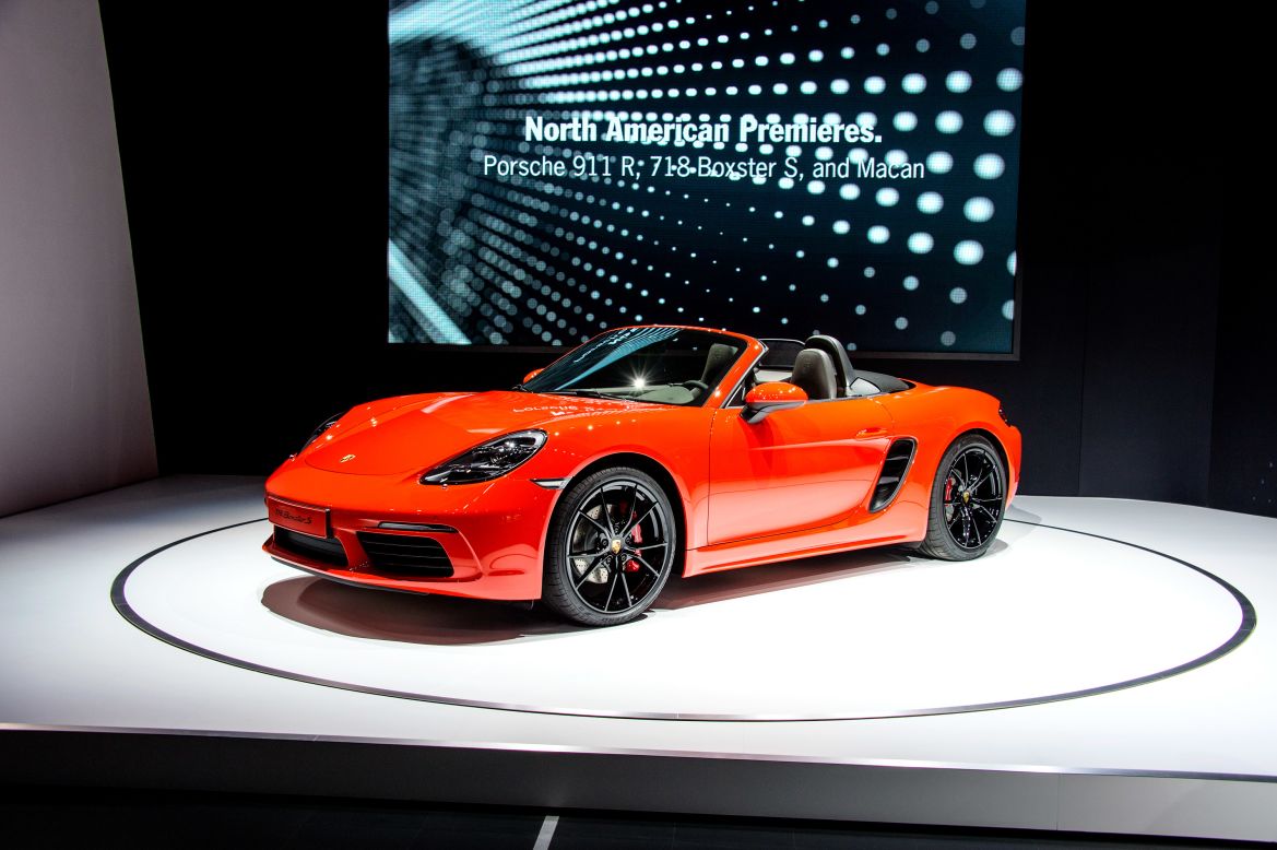 <a href="http://www.porsche.com/" target="_blank" target="_blank">Porsche's</a> new 718 Boxster features a turbo-charged four-cylinder engine that cranks out more horsepower and torque than the six-cylinder in the previous Boxster. It's more fuel efficient as well.<br /><br />The exterior design got a facelift, resulting in a more modern look that's still distinctly Porsche.